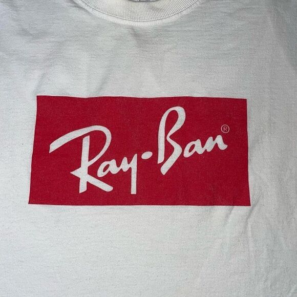 Rare Vintage 1990’s Ray Ban Tee | L - Picture 2 of 4